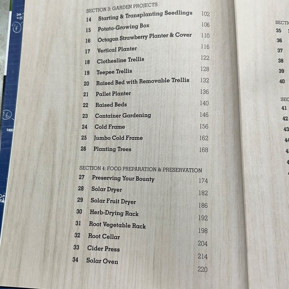 Step-By-Step Projects for Self-Sufficiency, Grow, Raise, Live, Do Hardcover - Picture 4 of 7